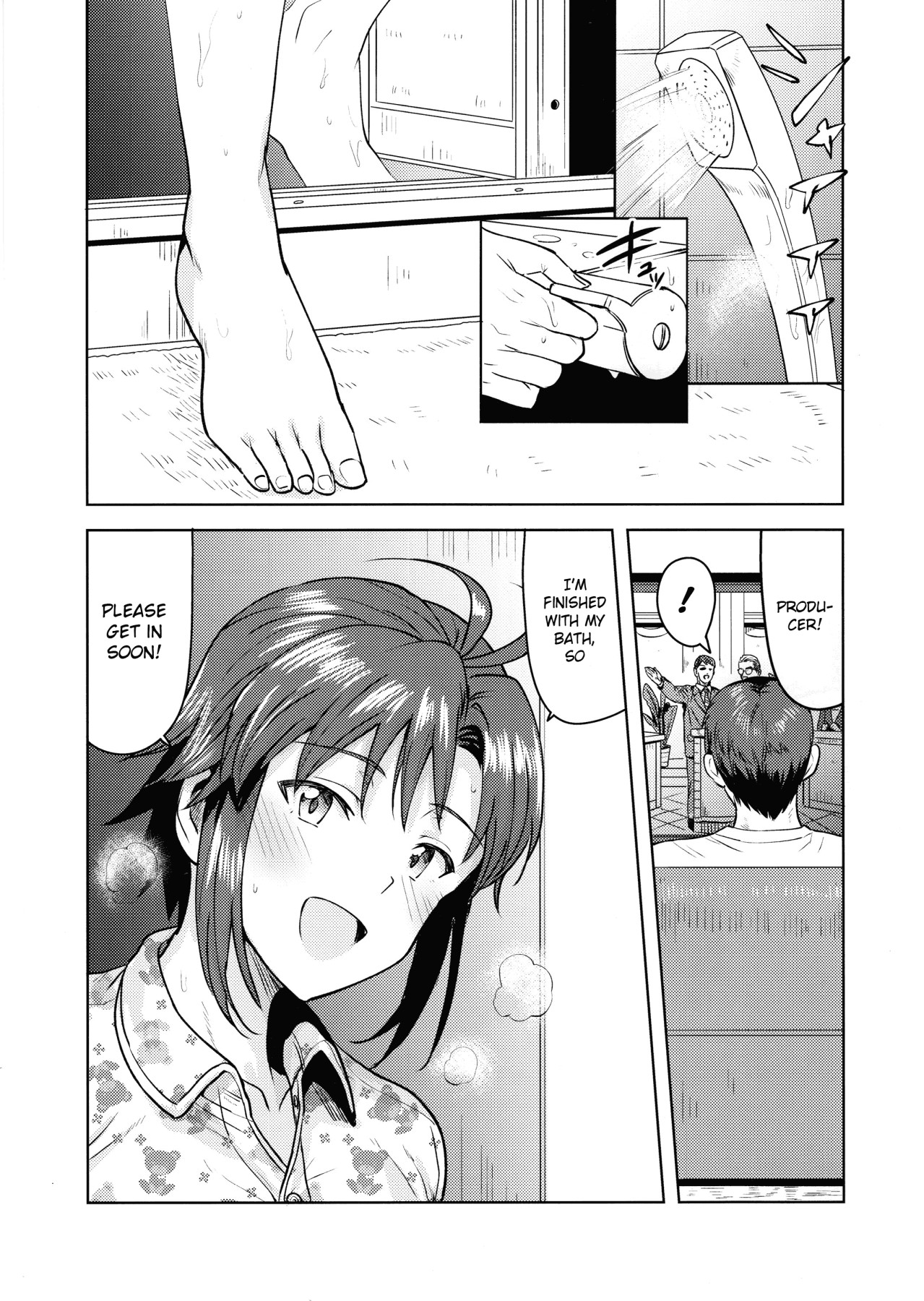 Hentai Manga Comic-Bath Time With Makoto-Read-2